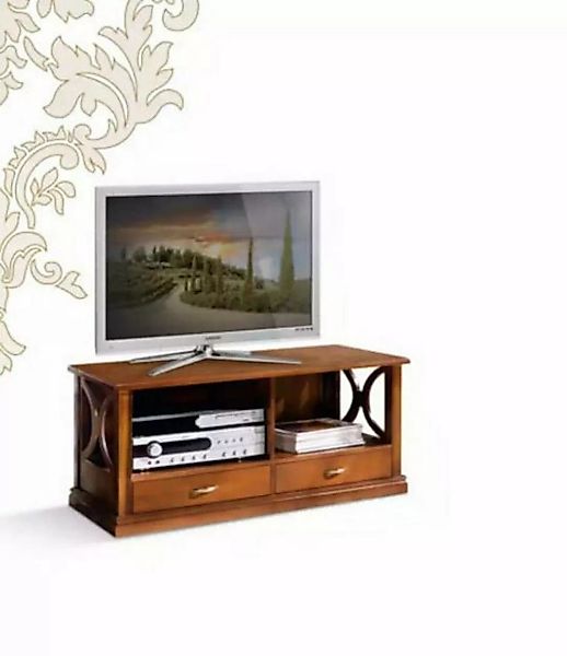 JVmoebel TV-Schrank Braun TV-Schrank 2x Schubladen Möbel Wohnzimmer Ablage günstig online kaufen