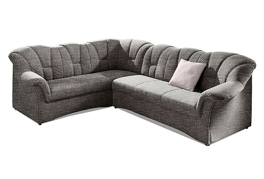 DOMO collection Ecksofa »Papenburg B/T/H: 242/190/84 cm L-Form« wahlweise m günstig online kaufen