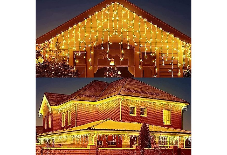 Quntis LED-Lichterkette 4M LED lichterkette Weihnachtsdeko mit Timer/Memory günstig online kaufen