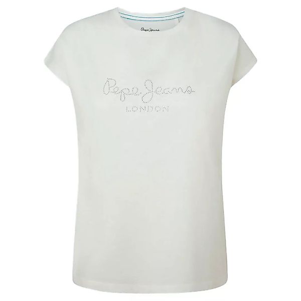 Pepe Jeans Bonnie Kurzärmeliges T-shirt L Off White günstig online kaufen