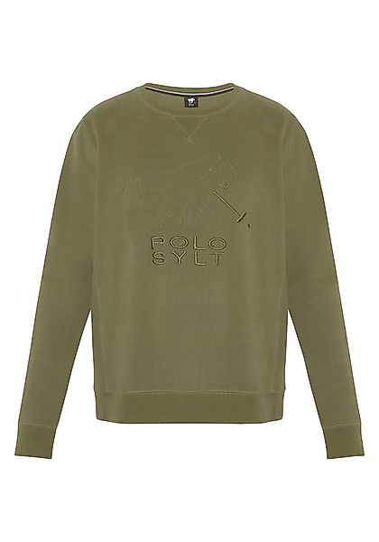 Polo Sylt Sweatshirt im Label-Design günstig online kaufen