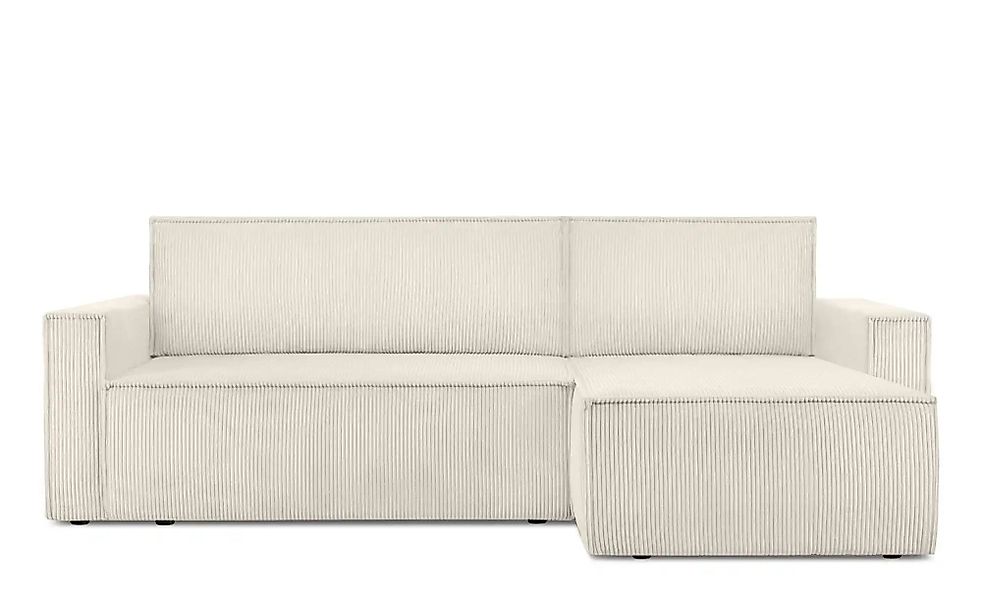 KONSIMO Ecksofa  Napi ¦ creme ¦ Maße (cm): B: 246 H: 89 Polstermöbel > Sofa günstig online kaufen