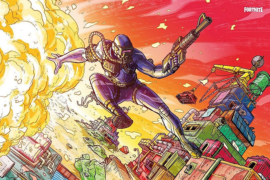 Poster Fortnite - Poster - Scuba günstig online kaufen