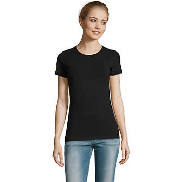 Sols  T-Shirt Camiserta de mujer de cuello redondo  CON algodón semi-peinad günstig online kaufen