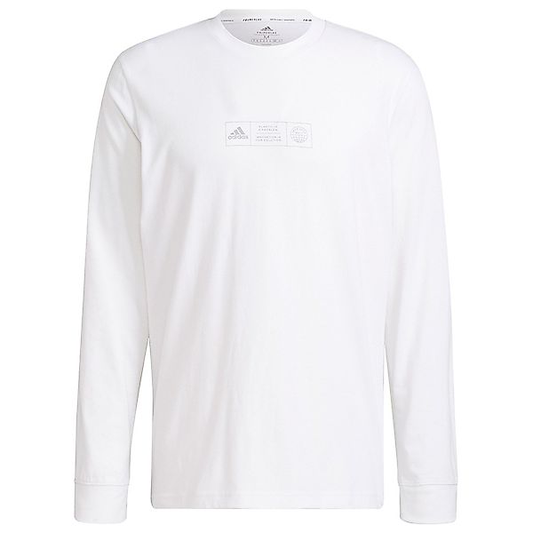 Adidas Pb Globe Langarm Hemd XL White günstig online kaufen