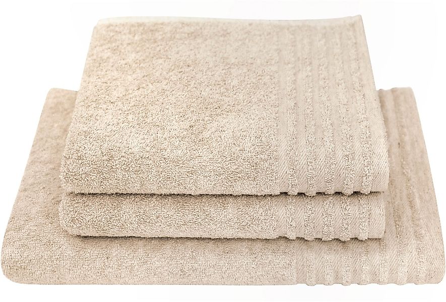 Dyckhoff Handtuch Set "Deep Harmony Energy" Set 3 Stk. Frottier 15% Hanf; 2 günstig online kaufen