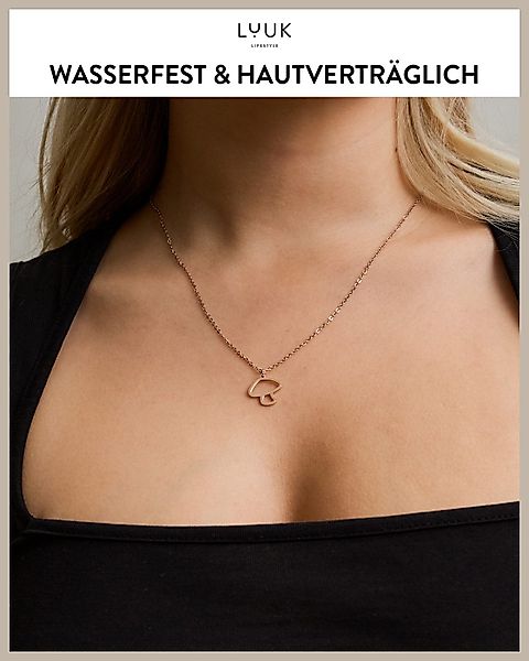 LUUK LIFESTYLE Kette mit Anhänger Pilz, günstig online kaufen