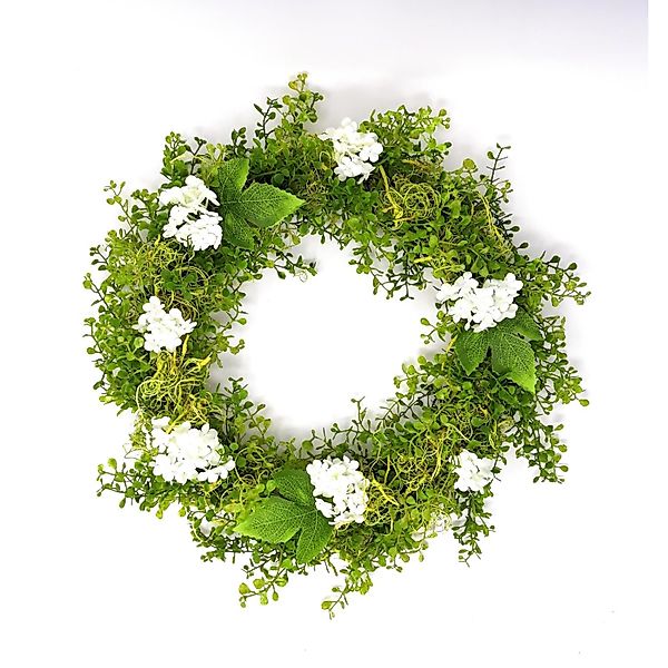 CreaFlor Home Dekokranz Grün, Durchmesser 32 günstig online kaufen
