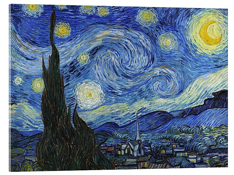Posterlounge Poster Vincent van Gogh, Sternennacht, günstig online kaufen