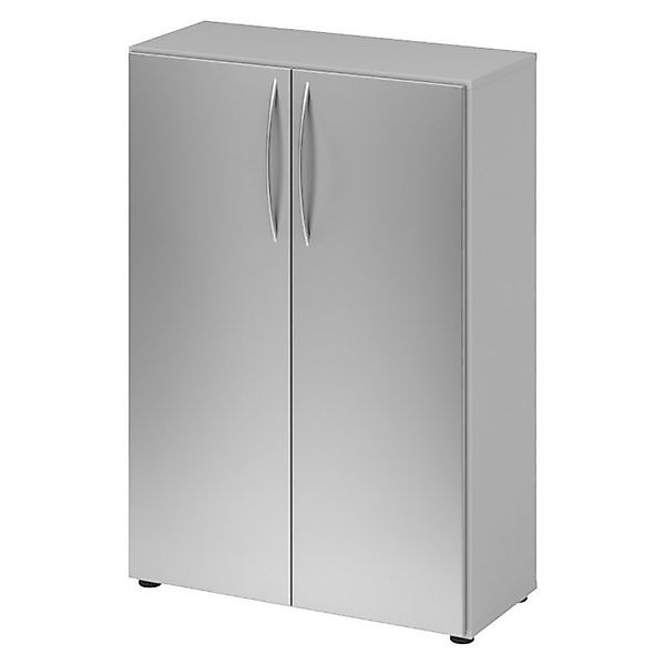 bümö Aktenschrank basic Aktenschrank Dekor: Grau/Silber günstig online kaufen