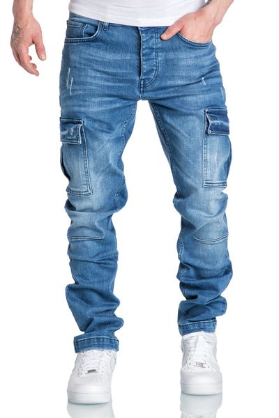 Amaci&Sons Straight-Jeans MIAMI Regular Slim Cargo günstig online kaufen