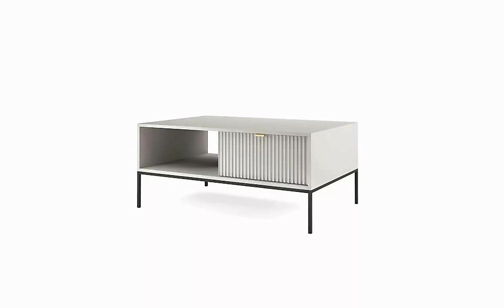 Couchtisch  Nova ¦ grau ¦ Maße (cm): B: 104 H: 46 Tische > Couchtische > Co günstig online kaufen