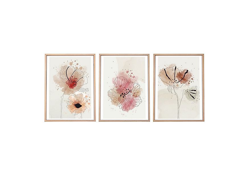 Wallity Leinwandbild Painting: 100% MDF (Thickness: 3 mm), 50 x 70 cm (3 Pi günstig online kaufen