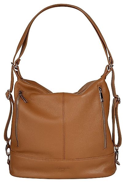 Samantha Look Cityrucksack, echt Leder, Made in Italy günstig online kaufen