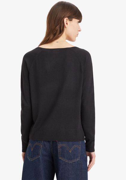 Levis Longpullover "PETAL VNECK SWEATER" mit Rippbündchen günstig online kaufen