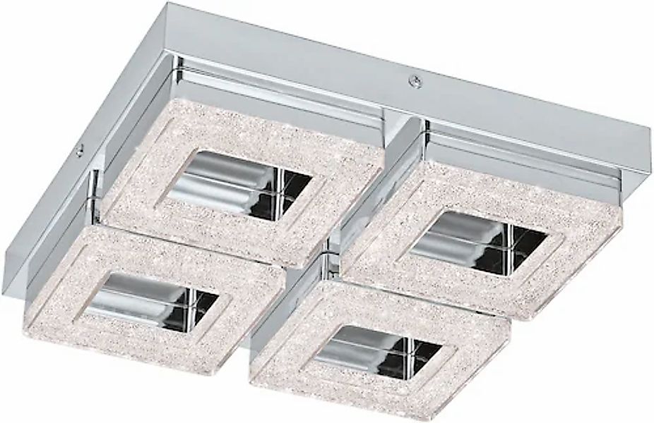 EGLO Deckenleuchte »FRADELO«, 4 flammig, Leuchtmittel LED-Board   LED fest günstig online kaufen