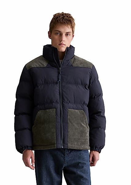 Marc OPolo DENIM Outdoorjacke "mit kontrastfarbenen Cord-Einsätzen", ohne K günstig online kaufen