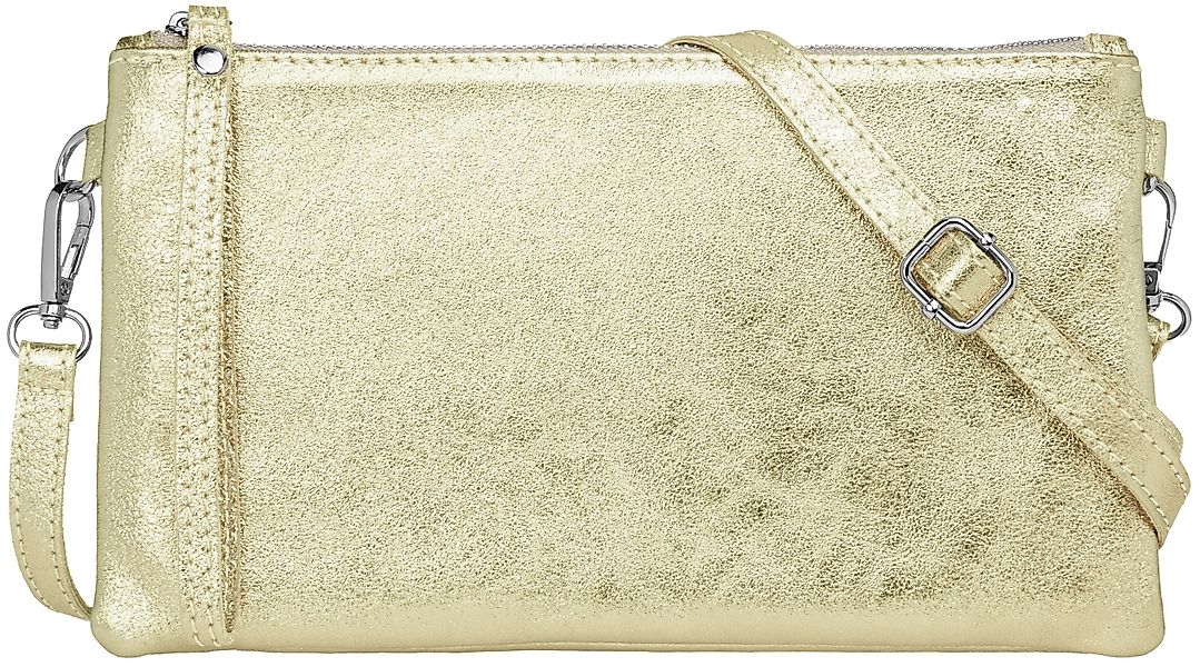 Caspar Clutch Leder Abendtasche Damen Umhängetasche - CLASSIC LINE - Modell günstig online kaufen