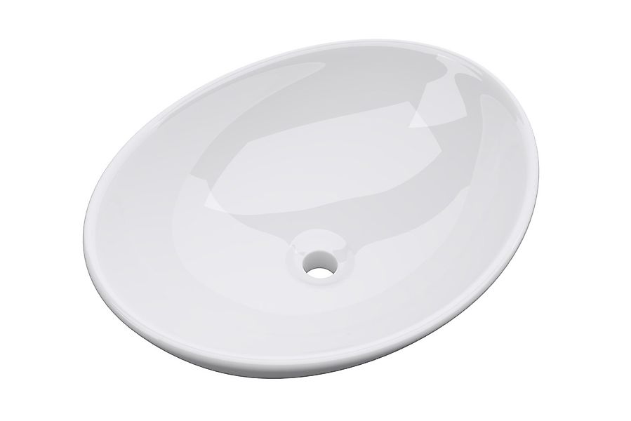 Mai & Mai Aufsatzwaschbecken Waschbecken keramik Aufsatzwaschbecken Oval Wa günstig online kaufen