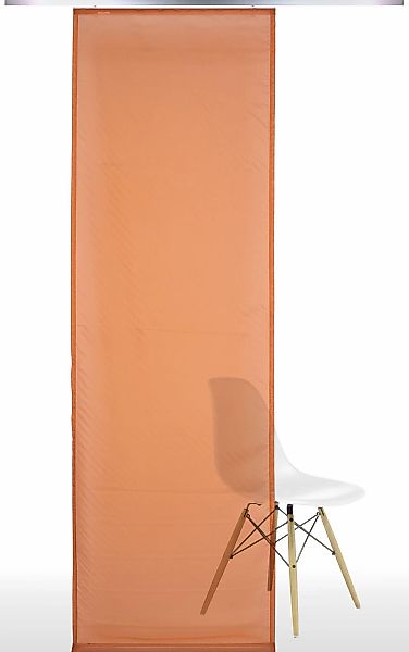 Liedeco Schiebegardine Klettband 1 Stk. tlg. HxB: 245x60, ohne Paneelwagen günstig online kaufen