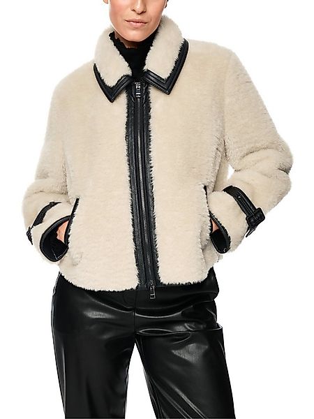 Marc Cain Outdoorjacke Doggy Dogs Premium Damenmode Fluffy Teddy Faux Fur B günstig online kaufen