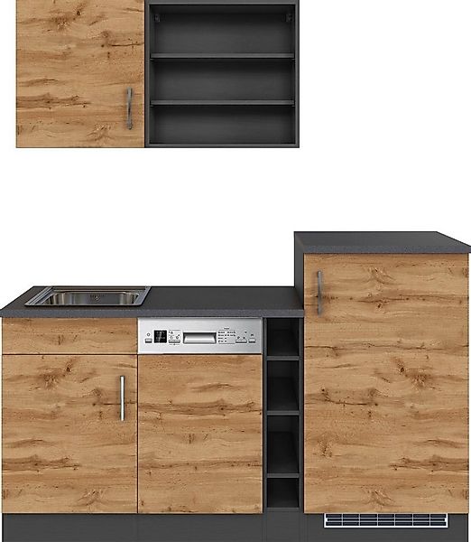 KOCHSTATION Küche KS-Mali, Breite 170 cm, mit E-Geräten günstig online kaufen