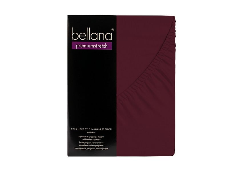 bellana Spannbettlaken Bellana premiumstretch, Jersey, Gummizug: rundum, (1 günstig online kaufen