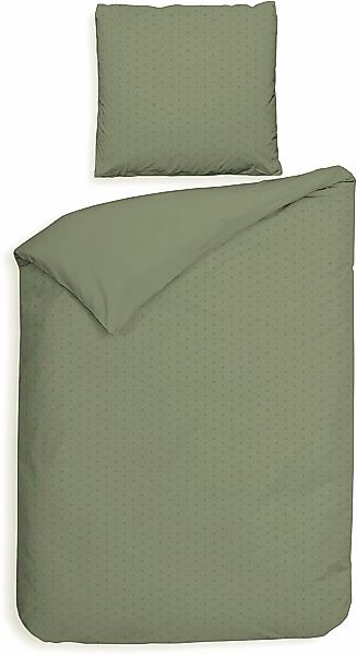 Heckett & Lane Bettwäsche "Punto" 2 Stk. tlg. gepunktet, 100% Baumwolle ab günstig online kaufen