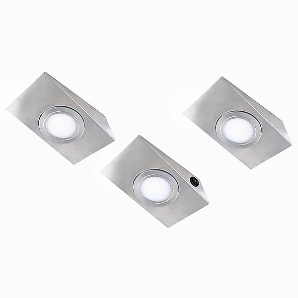 3er LED-Unterbauleuchte Keili, 2-Stufen-Schalter günstig online kaufen