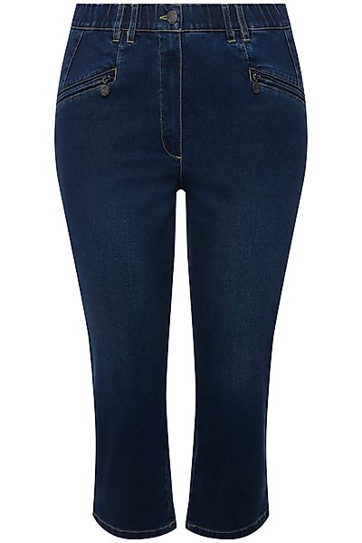 Ulla Popken 7/8-Hose 7/8-Jeans Mony Elastikbund günstig online kaufen
