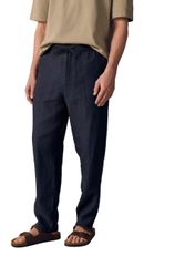 Next Leinenhose Signature Hose mit Gummibund günstig online kaufen