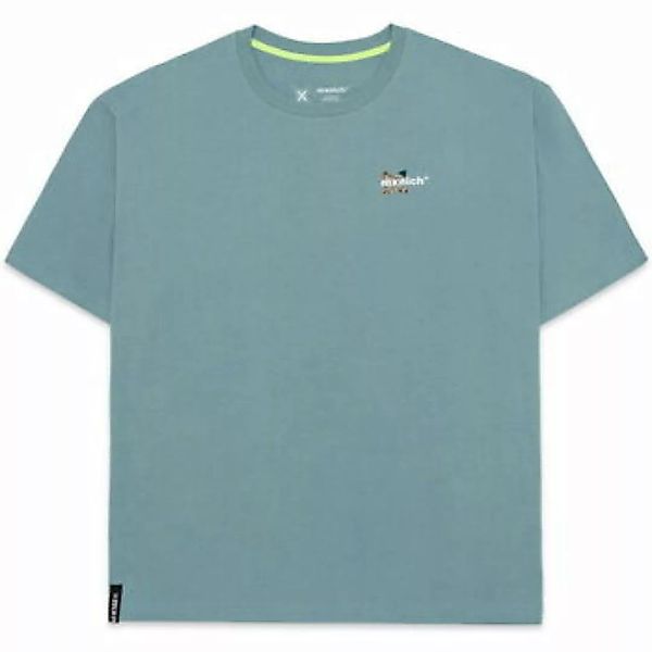 Munich  T-Shirts & Poloshirts T-shirt oversize psicodelia 2507244 Petroleum günstig online kaufen
