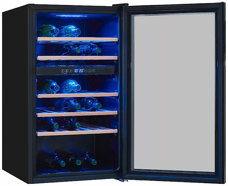 exquisit Weinkühlschrank »WS2-45-GTE-160G«, für 45 St. Standardflaschen á 0 günstig online kaufen