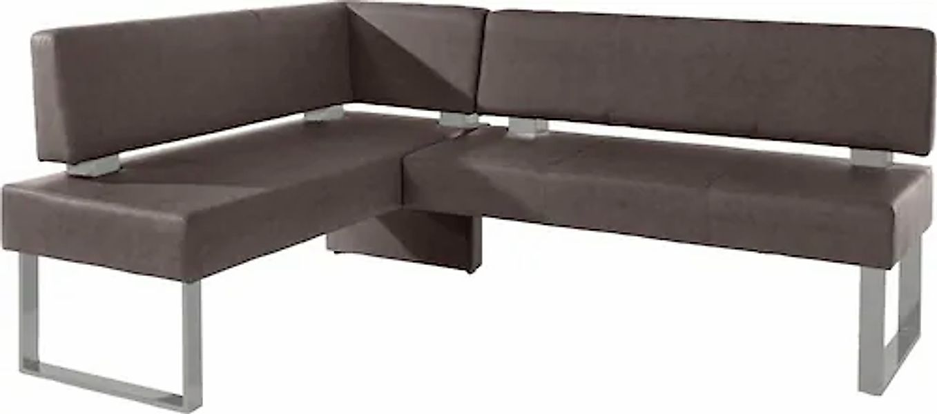 Home affaire Eckbank "Rab" in 2 Breiten (180 oder 200 cm), Bezug in verschi günstig online kaufen