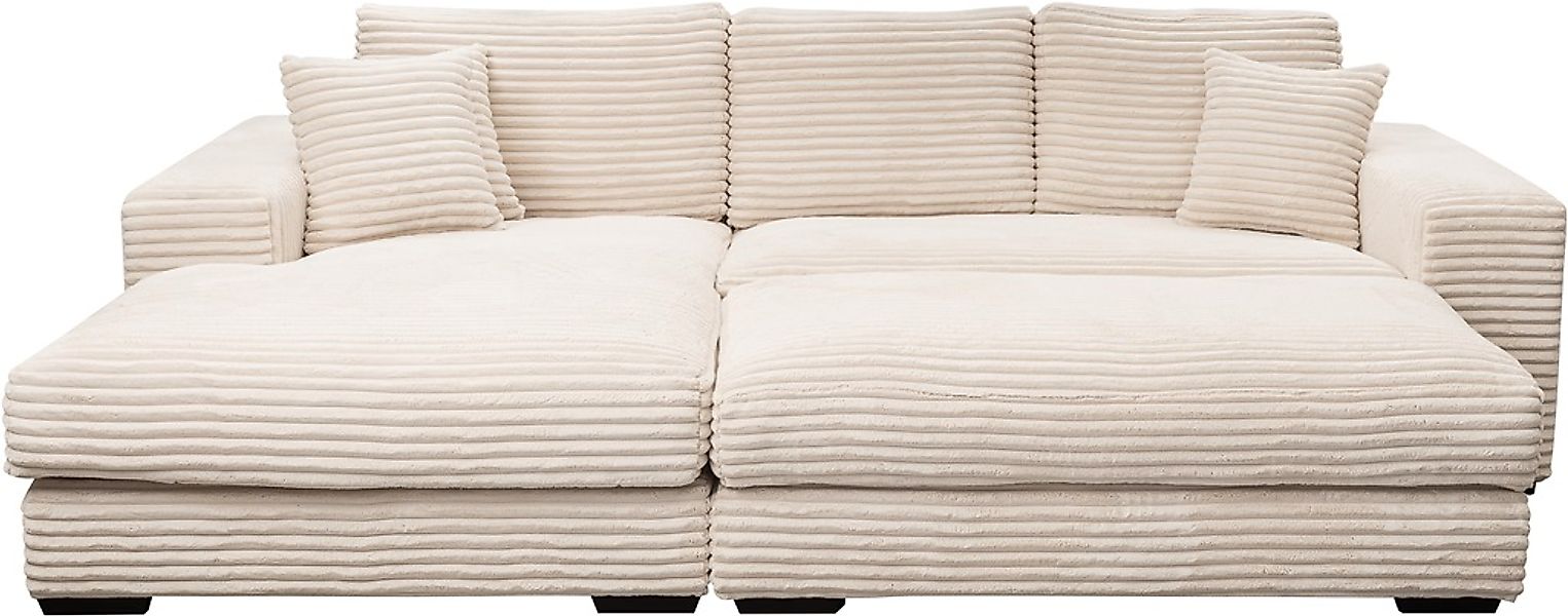 WERK2 Ecksofa »Eden« mit Polsterhocker günstig online kaufen