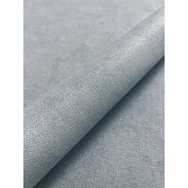 Newroom Vliestapete Co. 29 Blue Silver Dusk Unifarbe Modern FSC® günstig online kaufen