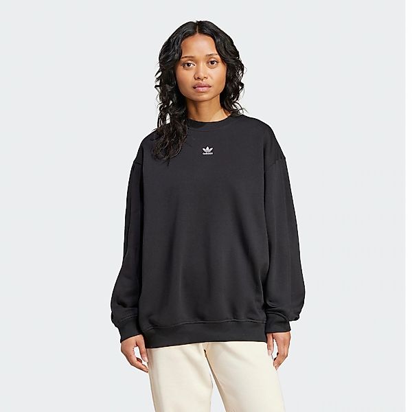 adidas Originals Sweatshirt "ESSENTIALS FLEECE-, RUNDHALSAUSSCHNITT, LANG, günstig online kaufen