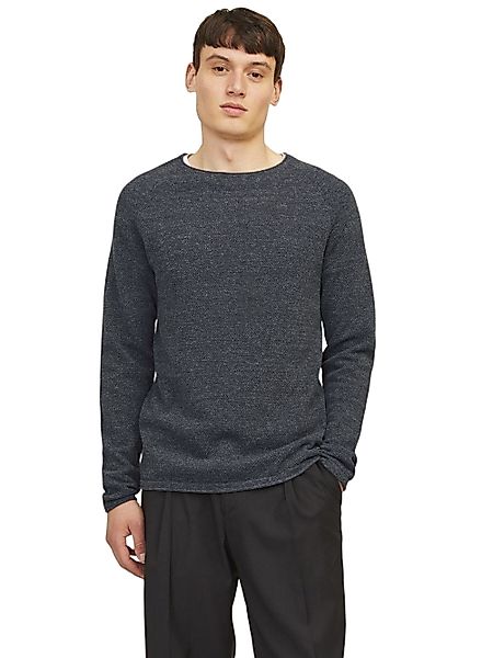 Jack & Jones Herren Sweater Pullover mit Rundhals Ausschnitt JJEHILL günstig online kaufen