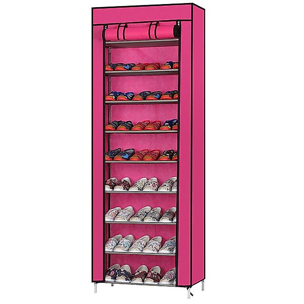 autolock Schuhregal 10-stufiges Schuhregal Organizer,Schuhregal mit günstig online kaufen