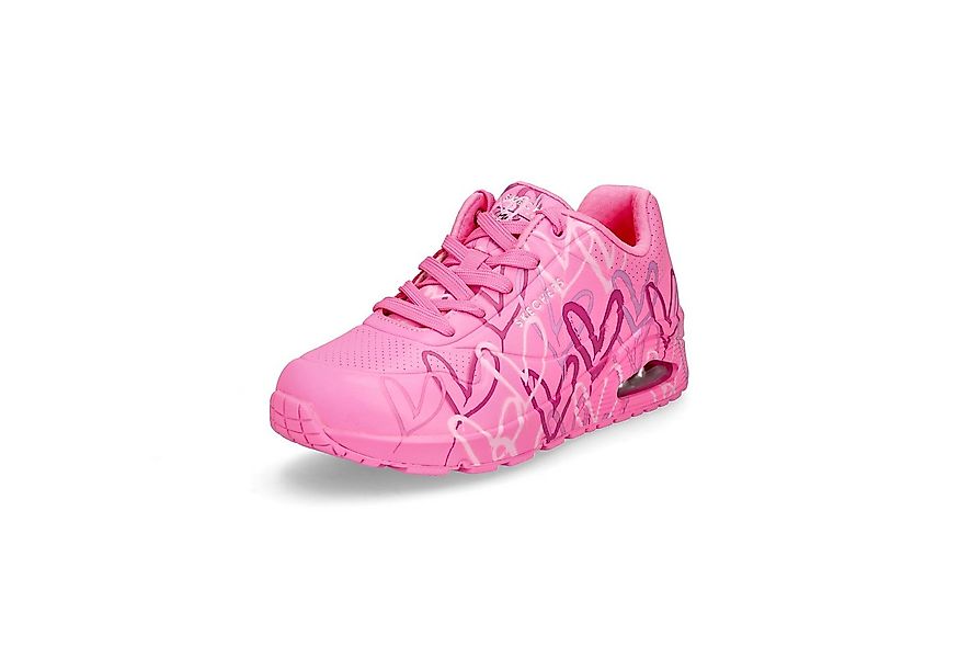 Skechers Skechers JGoldcrown Damen Sneaker UNO Spread The Love pink Sneaker günstig online kaufen