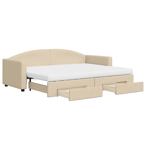 vidaXL Bett Tagesbett Ausziehbar mit Schubladen günstig online kaufen