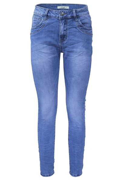 Jewelly Regular-fit-Jeans Stretch Jeans Five-Pocket im günstig online kaufen