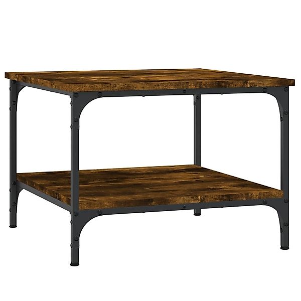 vidaXL Couchtisch Räuchereiche 55x55x40 cm Holzwerkstoff 832830 günstig online kaufen