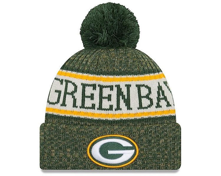 New Era Fleecemütze NFL Sideline Bobble Green Bay Packers günstig online kaufen