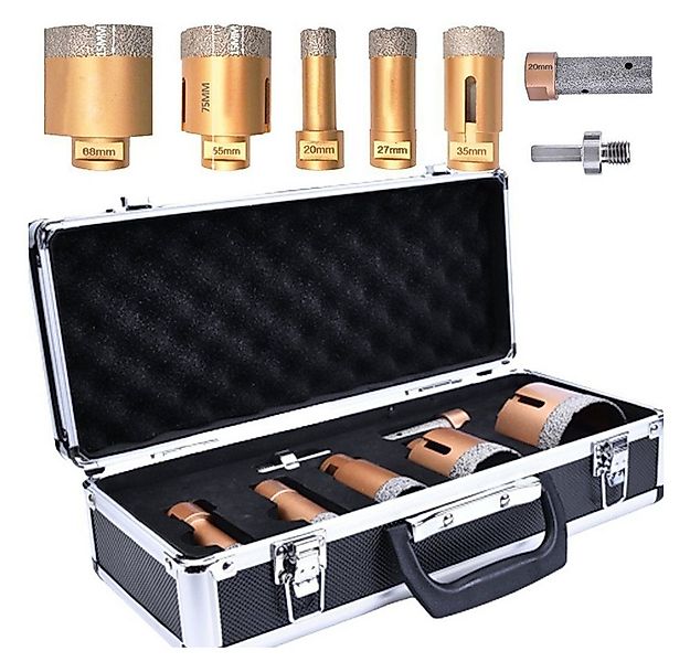 XERSEK Fliesenbohrer Diamant Fliesenbohrer M14 Bohrkronen + 20mm Fingerfräs günstig online kaufen