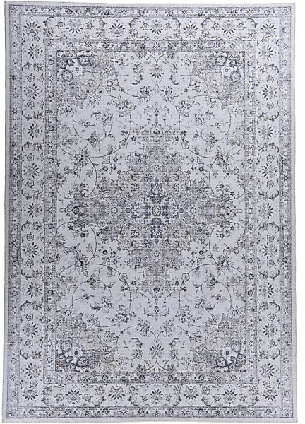 Gino Falcone Teppich »Cecilia 069«, rechteckig, 3 mm Höhe, Flachgewebe, bed günstig online kaufen