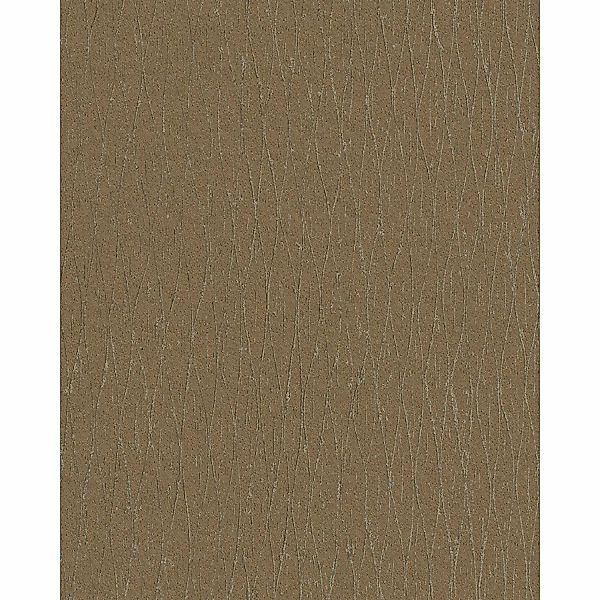 Marburg Vliestapete Struktur Ikatiert Braun-Gold 10,05 m x 0,53 m FSC® günstig online kaufen