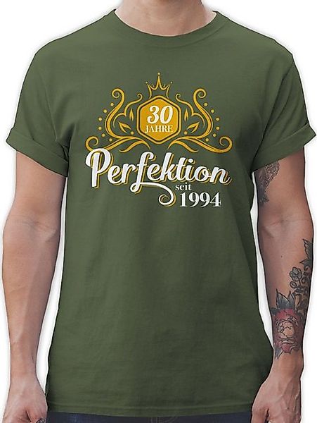 Shirtracer T-Shirt Dreißig Jahre Perfektion 1994 30. Geburtstag günstig online kaufen