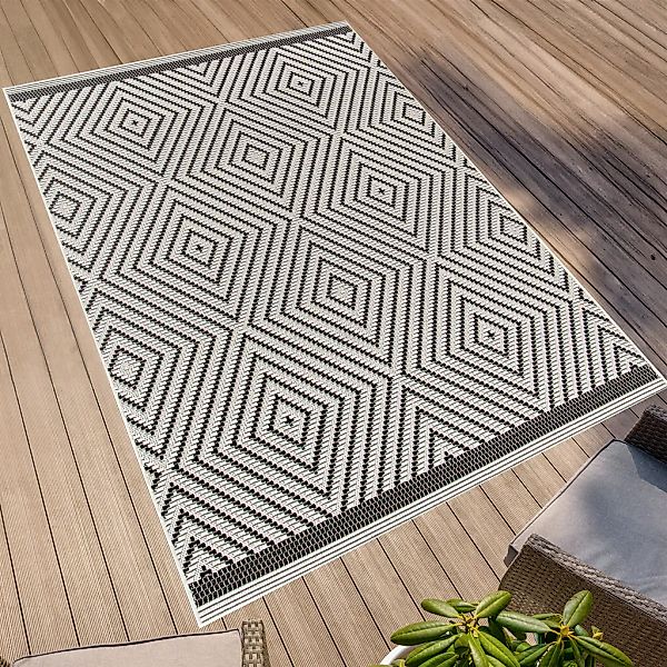 Primaflor-Ideen in Textil Teppich "Outdoorteppich GRANADA - Geo" rechteckig günstig online kaufen