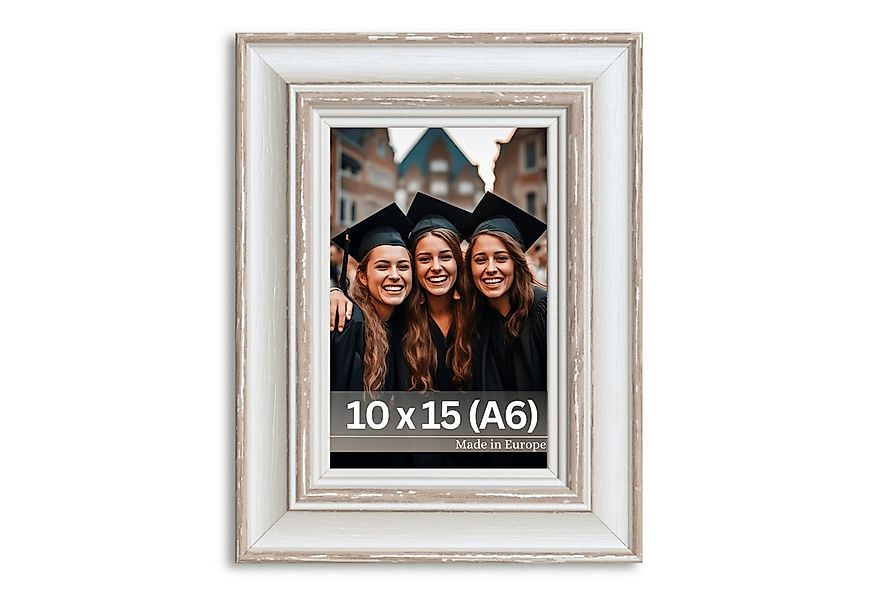 Victor (Zenith) Bilderrahmen Turner, Bilderrahmen Beige 10x15 cm (A6), Bild günstig online kaufen